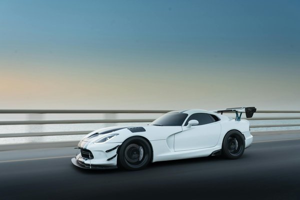 How should you care for the convertible top of a British sports car?